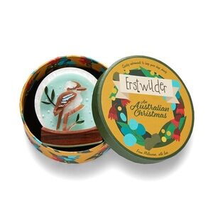 Erstwilder Seasonal Merriment Australian Christmas Brooch